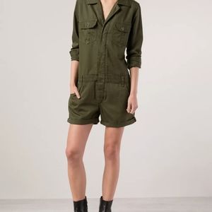 🦋NWT-Joe's jeans green shirtall romper